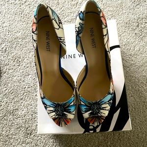 Nine West Peep Toe Heels